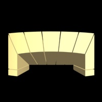 Cuadrado a regla en torre redonda